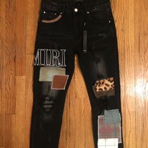 Amiri Jeans Patch Work Brand New-32